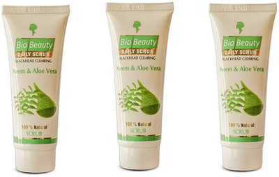 

BioBeauty neem & aloevera scrub pack of 3 Scrub(60 ml)