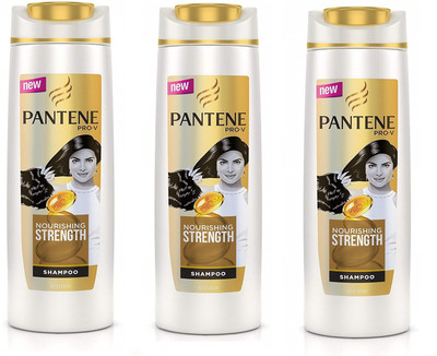 

PANTENE PRO-V Nourishing Strength Shampoo, 360ml PACK OF 3(1080 ml)