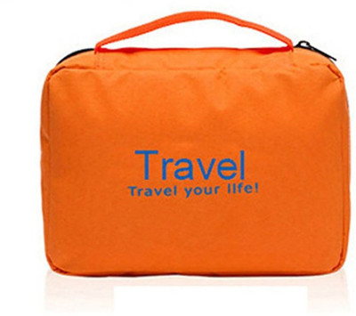 

House Of Sensation Travel Your Life Bag Cosmetic Toiletry Storage Pouch Small Travel Bag(Blue)