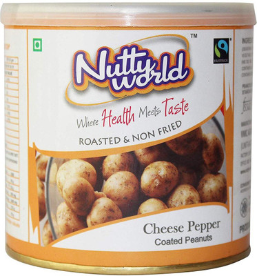 

NuttyWorld Cheese Pepper Coated Peanuts(225 g)