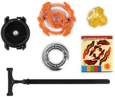 

Authfort Rare Metal Fusion 4D Rising Burst Beyblade Character Toys(Multicolor)