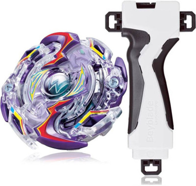 

Toy ABIC Top Gyro Battling Blades Game Bey Blade Burst B-41 Starter Wild Wyvern(Purple)