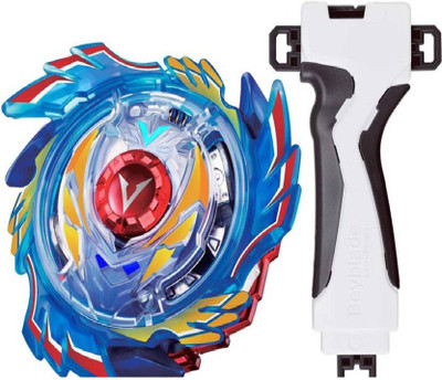 

Toy ABIC Top Bey Blade Burst B-73 Alloy Masters Acceleration Launcher Speed Gyro Best Gift for Children Kids Toys(Blue)