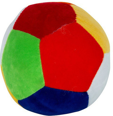 

Unicorn Colorful Cloth Ball Ring Bell Plush Crawl Toy Baby Early Educational Toys - 13 cm(Multicolor)