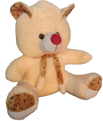 

JAGANNATH ENTERPRISES Stuffed Spongy Hugable Cute MufflerTeddy Bear Cuddles Soft Toy For Kids Birthday / Return Gifts Girls Lovable Special Gift High Quality Cream Color - 55 cm (Cream) - 55 cm(Cream)