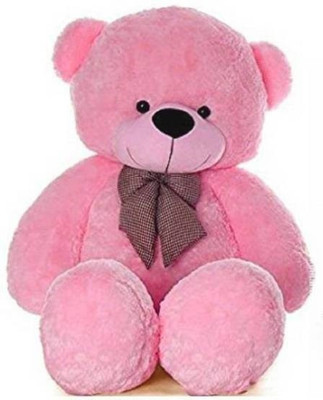 

Shiddhi Toys 3 feet pink huggable lovable cute soft teddy bear - 92 cm(Pink)