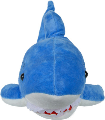 

Unicorn Soft Toys Blue Shark Stuffed Toy - 18 cm(Blue)