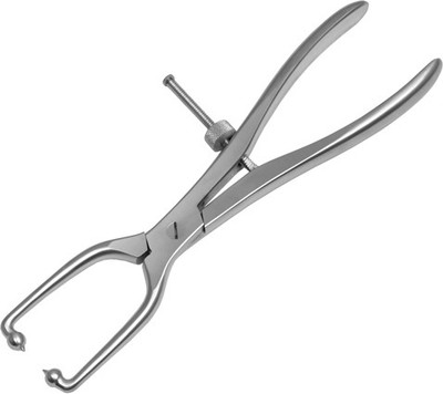 

Agarwals Patella Clamp Pelvic Reduction forcep pack of 1 pc Utility Forceps