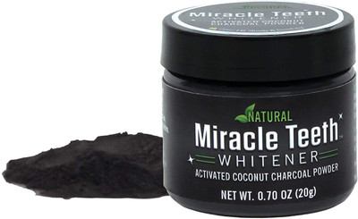 

Miracle Charcol Powder Teeth Whitening Kit