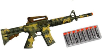 

funtastik Army Air Long dart Gun(Multicolor)
