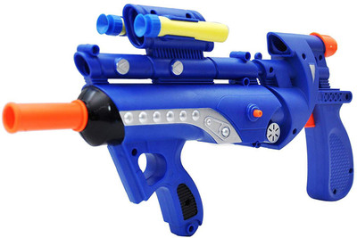 

Toyshine Foam Blaster Gun Toy, Safe and Long Range{ BLUE }(Multicolor)