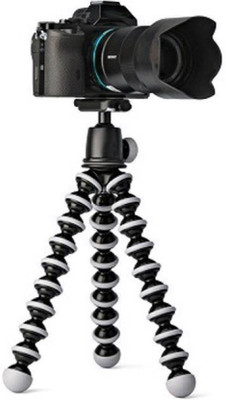 

BJORK Best buy new arrival fully flexible Portable & Foldable AC10 Camera & Mobile Tripod Tripod, Tripod Kit(Multicolor, Supports Up to 1.5)