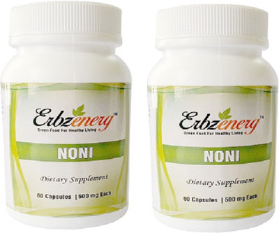 Erbzenerg Noni Capsule 60 | 500mg(Pack of 2)(500 mg)