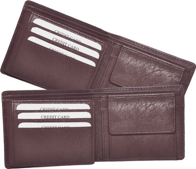 

Tamanna Men Brown Genuine Leather Wallet(7 Card Slots)