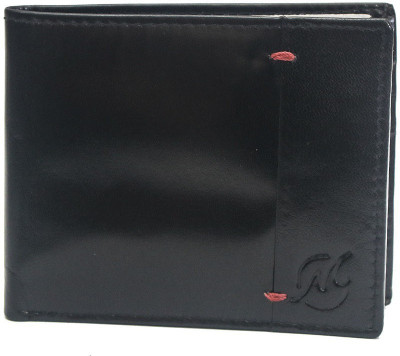 

Modello Crafts Men Brown Genuine Leather Wallet(8 Card Slots), Black
