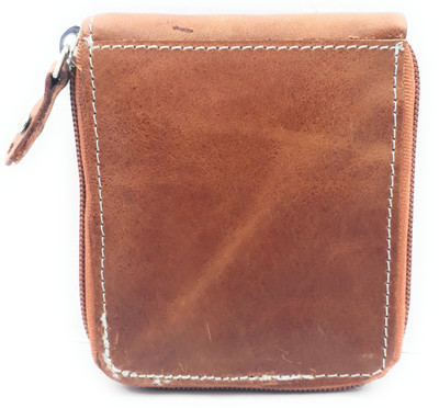 

SFN Boys Brown Genuine Leather Wallet(5 Card Slots)
