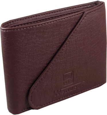 WENZEST Boys Brown Artificial Leather Wallet(3 Card Slots)