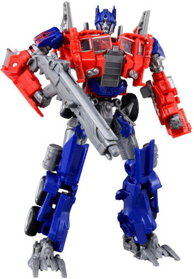 

Authfort Red and Blue Deformation Robot Converting in to Truck Die cast for kids-Multicolor(Multicolor)