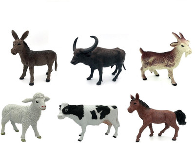 

Emob Amazing Realistic Look Farm Life Animals figures Play Set Toy for Kids(Multicolor)