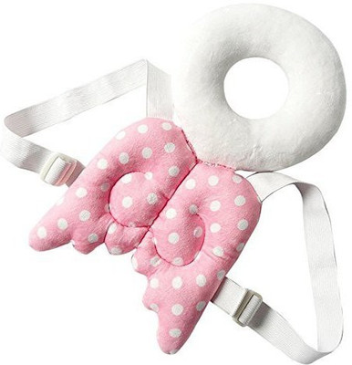 

Xeekart Toddlers Head Protective by Adjustable Infant Safety Pad for Baby Walkers Protective Head and Shoulder Protector(Pink)