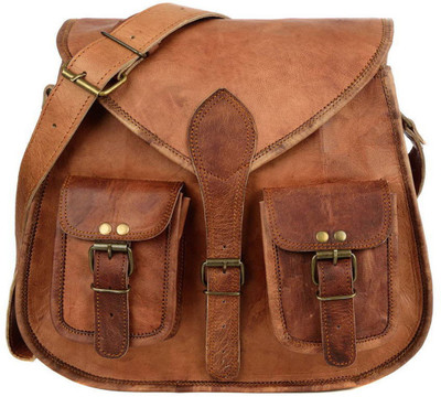 

Vedic Glitter VG101 Sling Bag(Brown, 5 inch)