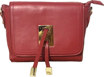 

LACIRA Fashion Sling Bag for Women & Girls Sling Bag(Red, 10 L)