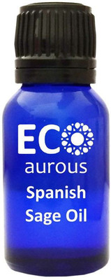 

Eco Aurous Spanish Sage Oil 100% Natural, Organic, Vegan & Cruelty Free Spanish Sage Essential Oil | Pure Spanish Sage Oil | Salvia Lavandulifolia(30 ml)