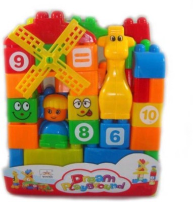 

AS Collection Dream Play Ground Building Constructions(Multicolor)