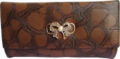 

CHERRY BLUE Casual Brown Clutch