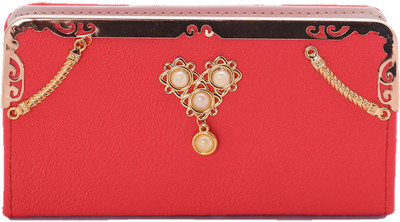 

VIRUSHKA Casual, Party, Formal, Sports Orange Clutch