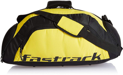 

Fastrack A0627NYL01 Travel Duffel Bag(Black, Yellow)