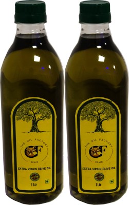 

The Oil Factory Extra Virgin Pack Of 2 Olive Oil Plastic Bottle(2 x 0.5 L)