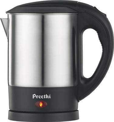 Preethi EK707 Electric Kettle(1 L, Silver)
