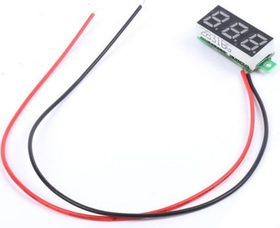

GreenRabbit DC 0-30V 2 Wire LED Display Digital DIY Voltage Voltmeter Panel Reading Electronic Components Electronic Hobby Kit
