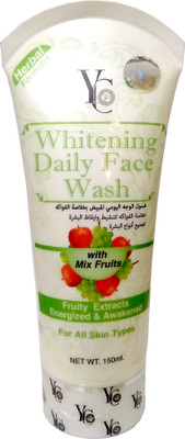

YC Imported Whitening Daily Face Wash with Mix Fruit for All Skin types Face Wash(150 g)