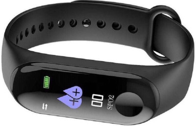 

nick jones Blood Pressure Sleep Heart Rate Wristband Fitness Band Fitness Band Fitness Band(Black, Pack of 1)