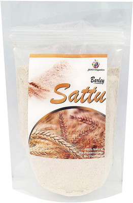 

Jioo Organics Barley Sattu,jau ka sattu[All Natural & Fiber-rich](227 g)