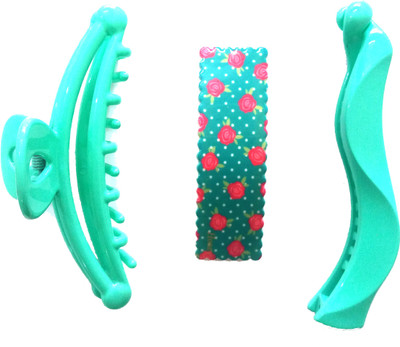 

Fashionable SET OF 3 HAIR CLUTCHER, HAIR CLIP, BANANA CLIP Hair Claw(Multicolor)