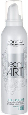 

L'Oreal tecni art full volume mousse volume 4 hair styler Hair Mousse(250 ml)