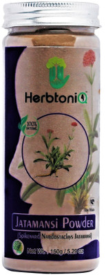 

HerbtoniQ 100% Organic Natural Jatamansi Powder (Spikenard/Nardostachys jatamansi) For Hair Pack(150 g)