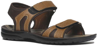 

Paragon Boys Velcro T-bar Sandals(Brown