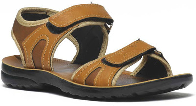

Paragon Boys Velcro T-bar Sandals(Brown