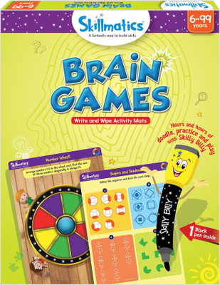 Skillmatics Brain Games 6-99 Years(Multicolor)