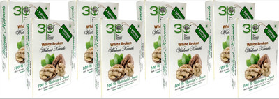 

3P Light Kashmiri Akhrot/ dryfruit/ without shell/Small Piecies Broken walnut kernels ( For Bakery )-2000 gm Walnuts(2000 g, Vacuum Pack)