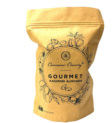 

Carmine County Gourmet Kashmiri Almonds(450 g, Pouch)