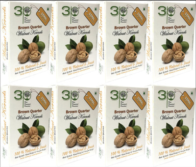 

3P Extra Light Kashmiri Akhrot/ dryfruit/ without shell/ walnut kernels -500 g Walnuts(2000 g, Vacuum Pack)