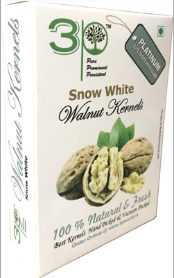 

3P Light Kashmiri Akhrot/ dryfruit/ without shell/ walnut kernels-2000 g Walnuts(250 g, Vacuum Pack)