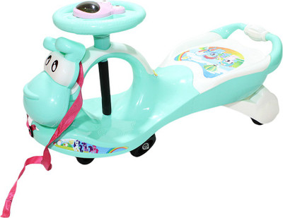 Blubud Sway and Dangle Wagon with Music and Light for Kids ( Green)(Green)