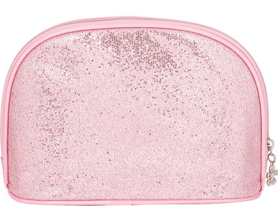 

Uberlyfe Glittering Cosmetic Bag(Pink)