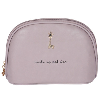 Uberlyfe Giraffe Cosmetic Bag(Grey)